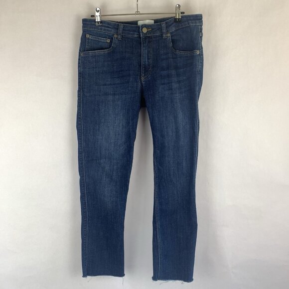 Du/er Denim - DU/ER Jeans Womens 28 X 30 *CROPPED* Slim Fit Straight Leg Denim Organic DUER